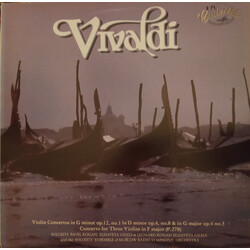 Antonio Vivaldi / Leonid Kogan / Elisabeth Gilels / Pavel Kogan / Ансамбль Солистов Большого Симфонического Оркестра Всесоюзного Радио Violin Concerto