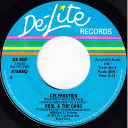 Kool & The Gang Celebration / Morning Star USED VINYL 7INCH 45 RPM STYRENE