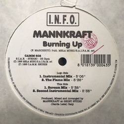 Mannkraft Burning Up USED VINYL 12INCH