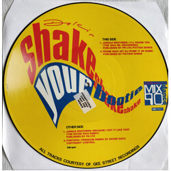 Various Shake Shake Shake Your Bootie USED VINYL 12INCH 45 RPM PICTURE DISC