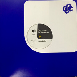 Paps N Skar You Want My Love USED VINYL 12INCH PROMO 33 S RPM