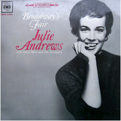 Julie Andrews Broadway's Fair Vinyl LP USED