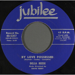 Della Reese By Love Possessed / I Only Want To Love You USED VINYL 7INCH 45 RPM