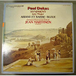 Paul Dukas / Jean Martinon / Orchestre National De L'ORTF Symphony In C Major Ariane Et Barbe-Bleue Vinyl LP USED