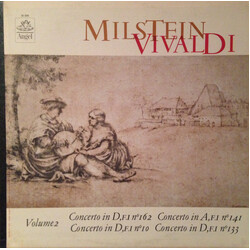Nathan Milstein / Antonio Vivaldi Antonio Vivaldi (Volume 2): Four Concerti For Violin, Strings And Cembalo Vinyl LP USED