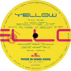 Robert Livesu & Joe Montana Yellow 01 USED VINYL 12INCH