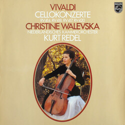 Antonio Vivaldi / Christine Walevska / Netherlands Chamber Orchestra / Kurt Redel Cellokonzerte RV 414, RV 418, RV 417, RV 420 Vinyl LP USED