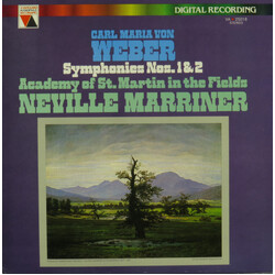 Carl Maria von Weber / The Academy Of St. Martin-in-the-Fields / Sir Neville Marriner Symphonies Nos. 1 & 2 Vinyl LP USED