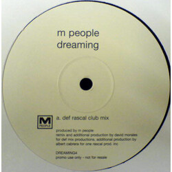 M People Dreaming (Def Rascal Mixes) USED VINYL 12INCH 33 S RPM PROMO