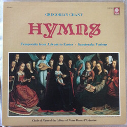 Choeur Des Moniales De L'Abbaye Notre-Dame D'Argentan Gregorian Chant Hymns Vinyl LP USED