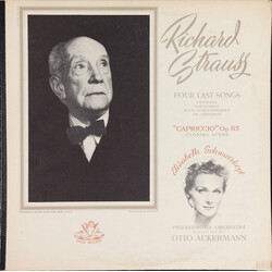 Richard Strauss / Elisabeth Schwarzkopf / Philharmonia Orchestra / Otto Ackermann Four Last Songs - "Capriccio" Op. 85 (Closing Scene) Vinyl LP USED