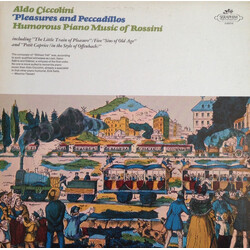 Aldo Ciccolini Pleasures And Peccadillos - Humorous Piano Music Of Rossini Vinyl LP USED