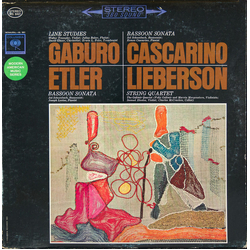 Kenneth Gaburo / Romeo Cascarino / Alvin Etler / Goddard Lieberson Line Studies / Bassoon Sonata / Bassoon Sonata / String Quartet Vinyl LP USED