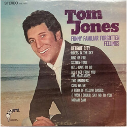 Tom Jones Funny Familiar Forgotten Feelings Vinyl LP USED