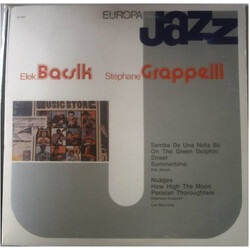 Elek Bacsik / Stéphane Grappelli Europa Jazz Vinyl LP USED