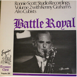 Ronnie Scott / Kenny Graham's Afro-Cubists Ronnie Scott Studio Recordings, Vol. 2 - Battle Royal Vinyl LP USED