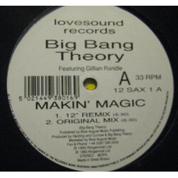 Big Bang Theory (5) Makin' Magic VINYL 12" USED