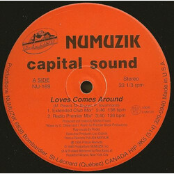 Capital Sound Loves Comes Around / I Can't Wait VINYL 12" USED