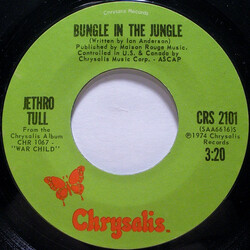 Jethro Tull Bungle In The Jungle VINYL 7" USED