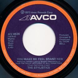 The Stylistics You Make Me Feel Brand New VINYL 7" USED