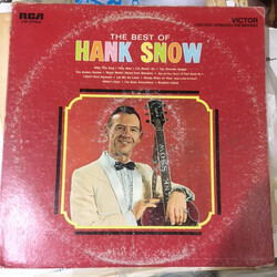 Hank Snow The Best Of Vinyl LP USED