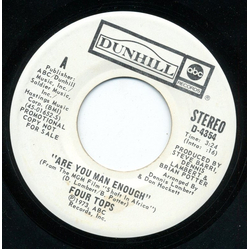 Four Tops Are You Man Enough Vinyl 7" USED