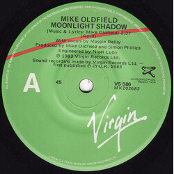 Mike Oldfield Moonlight Shadow USED VINYL 7INCH 45 RPM