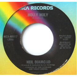 Neil Diamond Holly Holy / Soolaimón USED VINYL 7INCH SINGLE 45 RPM REISSUE