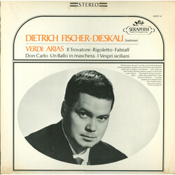 Giuseppe Verdi / Dietrich Fischer-Dieskau Arias Vinyl LP USED