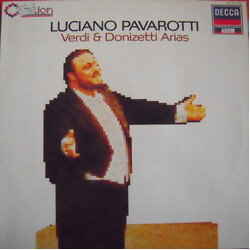 Luciano Pavarotti Verdi & Donizetti Arias Vinyl LP USED