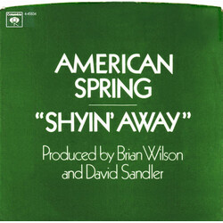 Spring (9) Shyin' Away USED VINYL 7INCH 45 RPM SINGLE PROMO STEREO MONO