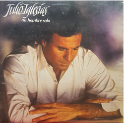 Julio Iglesias Un Hombre Solo Vinyl LP USED