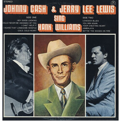 Johnny Cash / Jerry Lee Lewis Johnny Cash & Jerry Lee Lewis Sing Hank Williams Vinyl LP USED