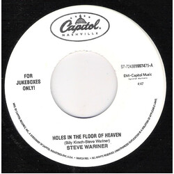Steve Wariner Holes In The Floor Of Heaven USED VINYL 7INCH 45 RPM SINGLE JUKEBOX