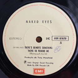 Naked Eyes There's Always Something There To Remind Me USED VINYL 7INCH 33 S RPM SINGLE STEREO