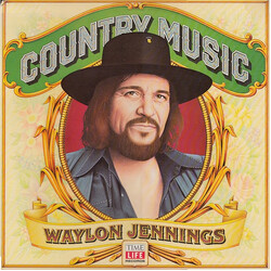 Waylon Jennings Country Music Vinyl LP USED