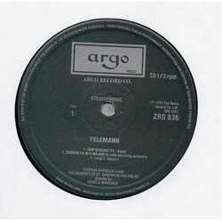 Georg Philipp Telemann / The Academy Of St. Martin-in-the-Fields / Sir Neville Marriner Don Quichotte Suite / Concerto In G For Viola / Overture In D 