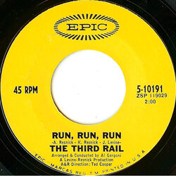 The Third Rail Run, Run, Run / No Return VINYL 7" USED