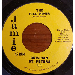 Crispian St. Peters The Pied Piper / Sweet Dawn My True Love USED VINYL 7INCH SINGLE