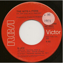 The Nite-Liters K-Jee / Afro-Strut USED VINYL 7INCH 45 RPM SINGLE