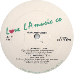 Garland Green Gospel Rap Vinyl LP USED