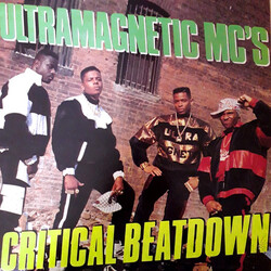 Ultramagnetic MC's Critical Beatdown Vinyl LP USED