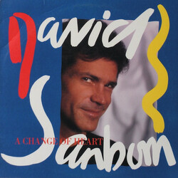 David Sanborn A Change Of Heart Vinyl LP USED