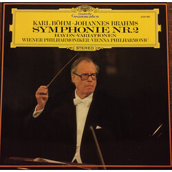 Johannes Brahms / Wiener Philharmoniker / Karl Böhm Symphonie Nr. 2 / Haydn-Variationen Vinyl LP USED