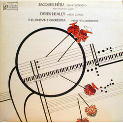 The Louisville Orchestra / Jacques Hétu / Derek Healey (2) Piano Concerto / Arctic Images Vinyl LP USED