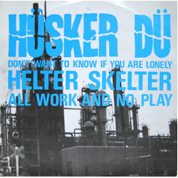 Hüsker Dü Don't Want To Know If You Are Lonely USED VINYL 12INCH 45 RPM SINGLE STEREO