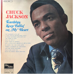 Chuck Jackson Teardrops Keep Fallin' On My Heart Vinyl LP USED
