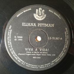Eliana Pittman Viva A Vida! Vinyl 7" USED