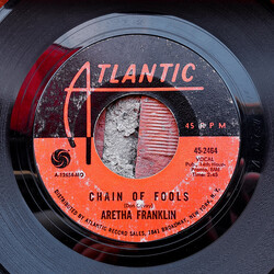 Aretha Franklin Chain Of Fools USED VINYL 7INCH 45 RPM SINGLE STYRENE
