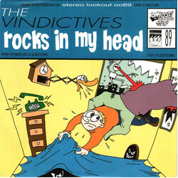 The Vindictives Rocks In My Head USED VINYL 7INCH 45 RPM STEREO
